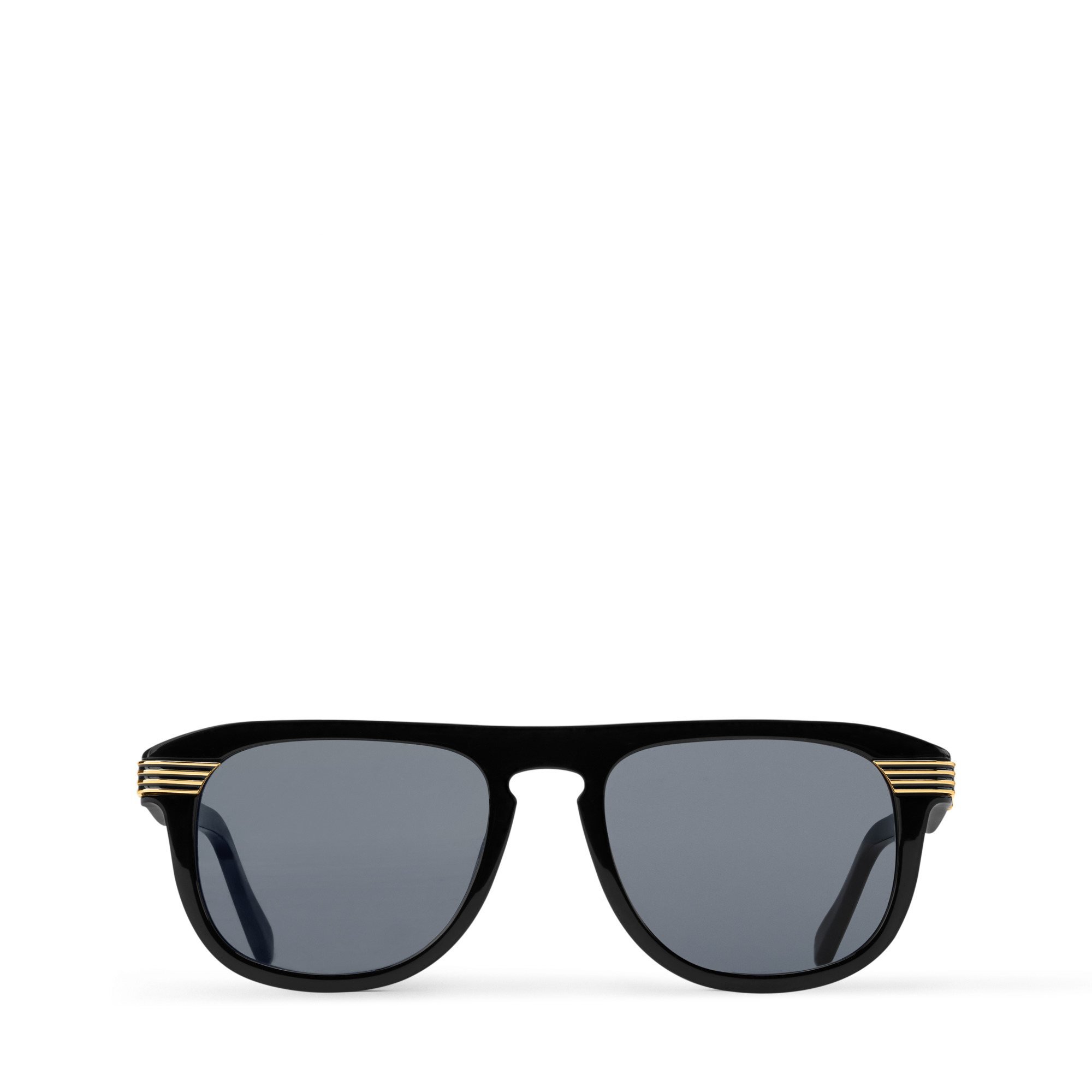 LV Slide Round Square Sunglasses - 3