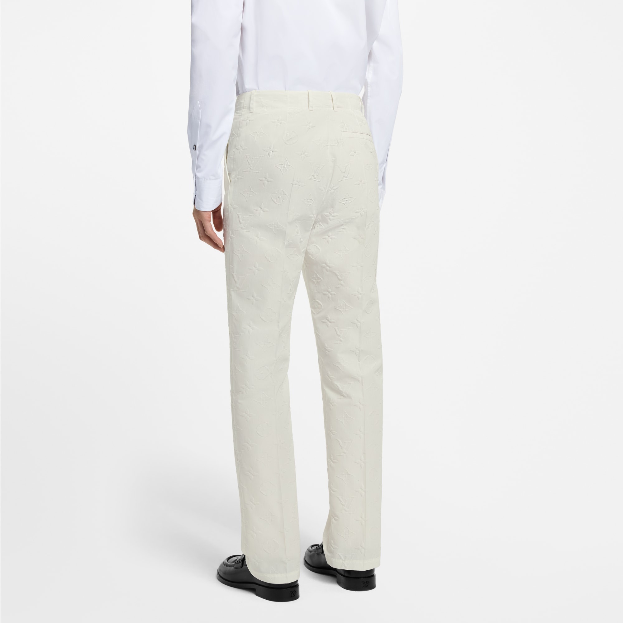 Monogram Chino Pants - 3