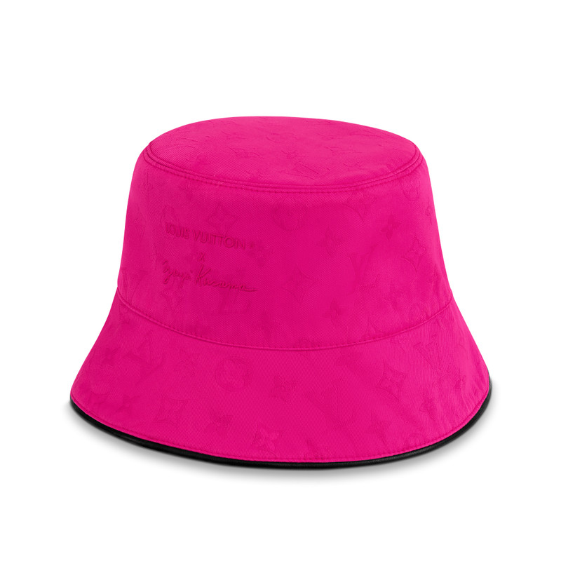 LV x YK Reversible Infinity Dots Bucket Hat 5