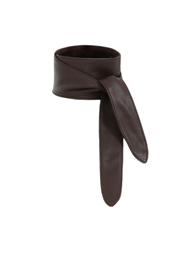 LEATHER NECK SCARF 1