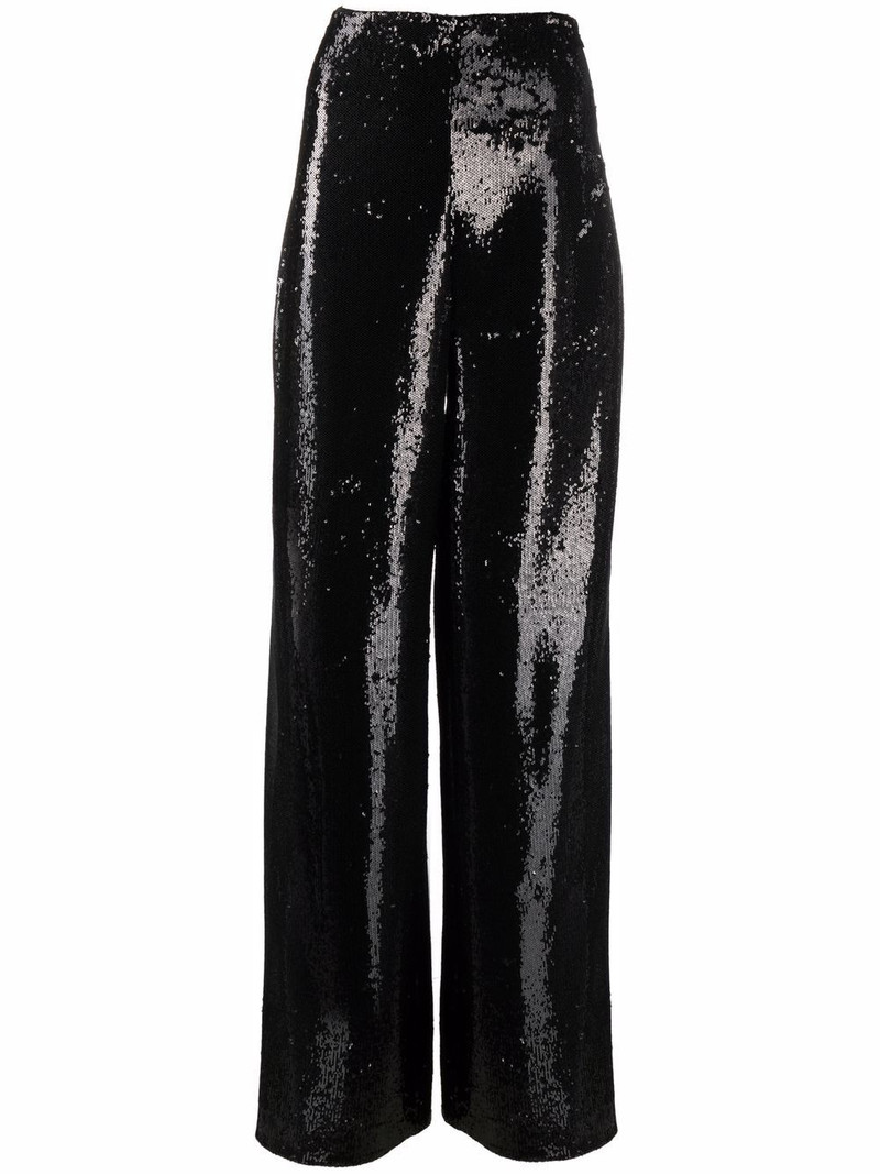 embellished wide-leg trousers 1