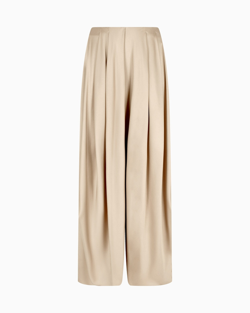MIDI SKIRT IN DOUBLE-SIDED SILK SATIN 1