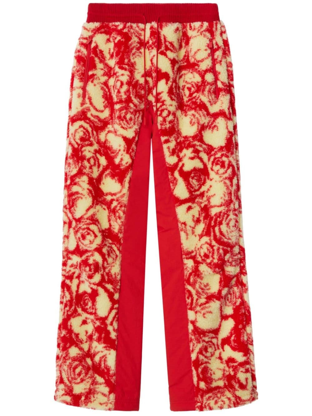 Rose fleece track pants - 1