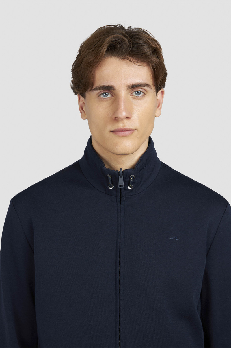 REVERSIBLE BLOUSON IN WOOL, SILK, AND MICROFIBER 9