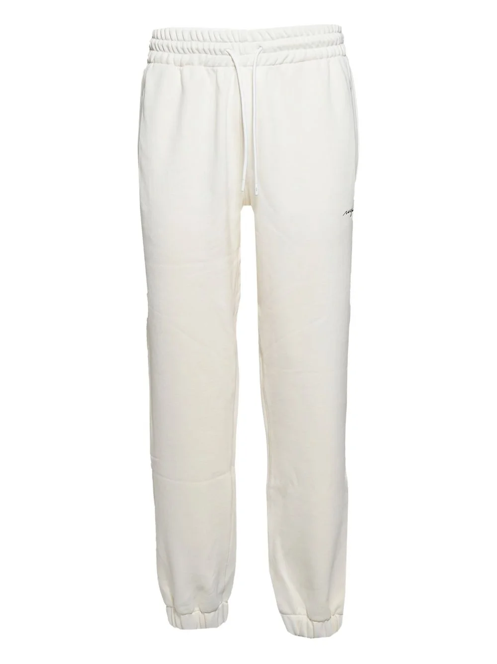 logo-embroidered track pants - 1