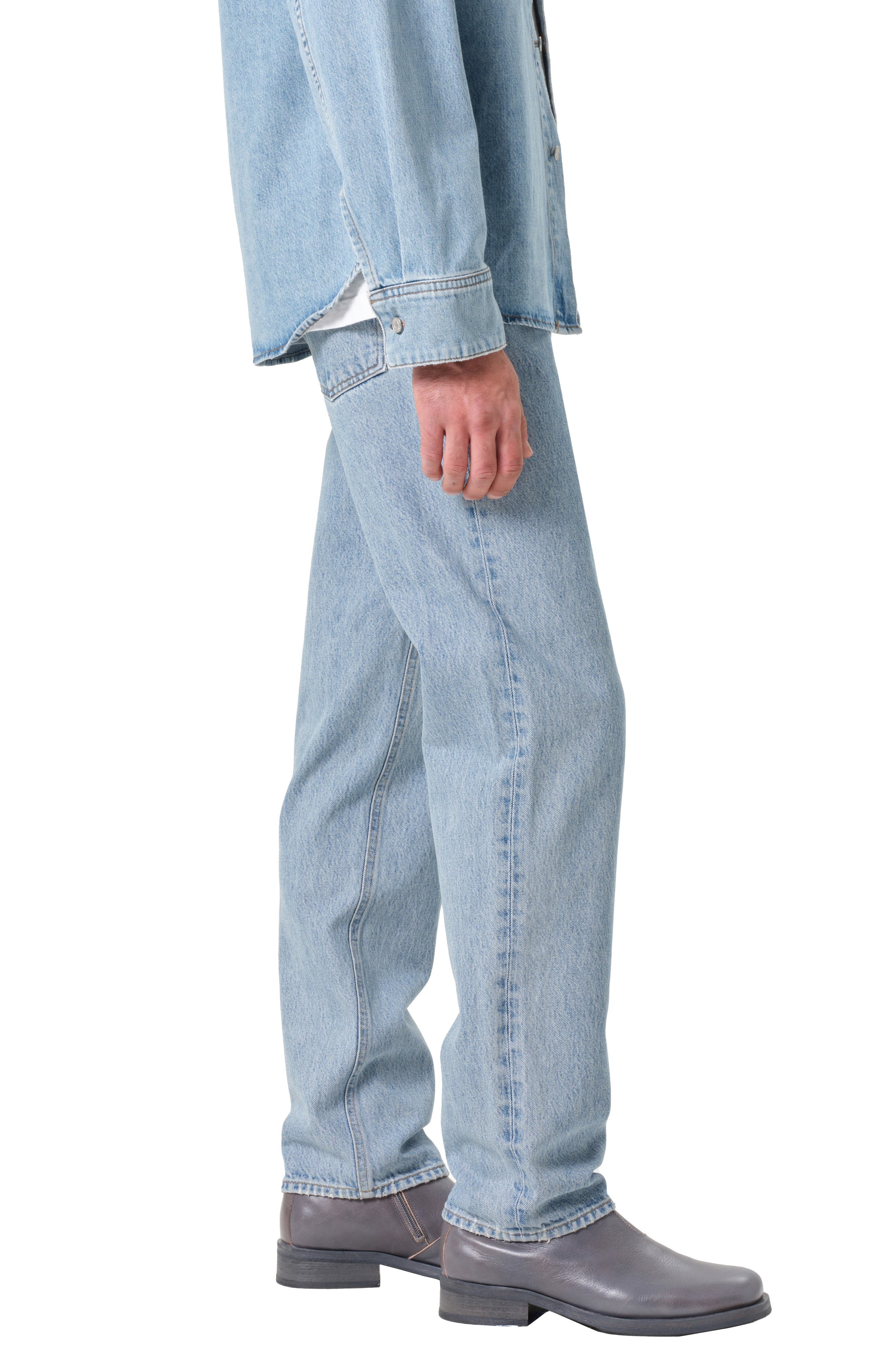 AGOLDE Waldon Straight Leg Jeans in Circuit at Nordstrom - 3