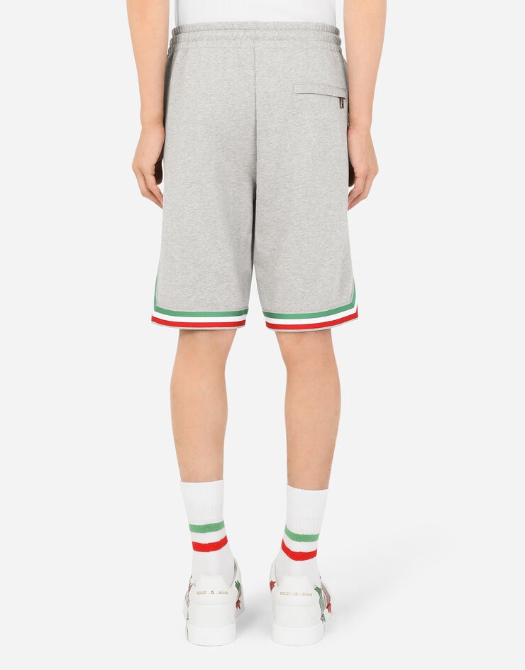 Jersey shorts with patch embellishment - 3