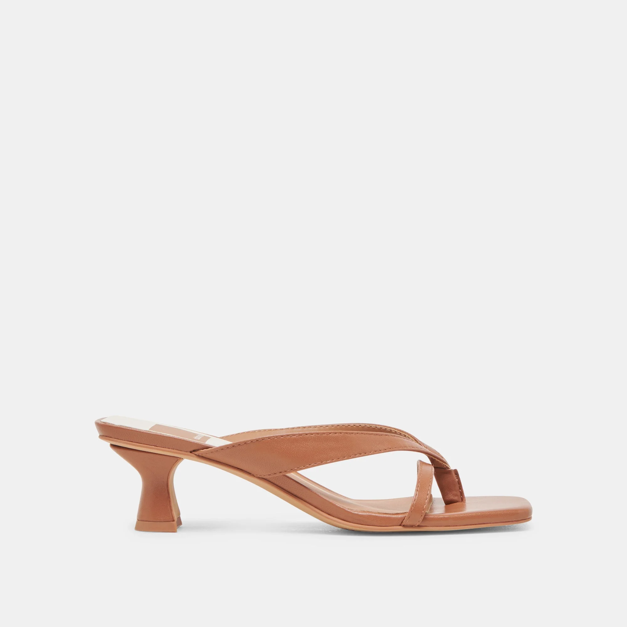 BREVEL WIDE HEELS SADDLE LEATHER - 1