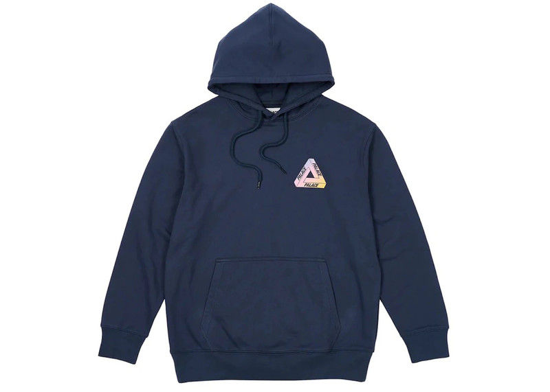 PALACE Palace Ombre Tri-Ferg Hood Navy outlook