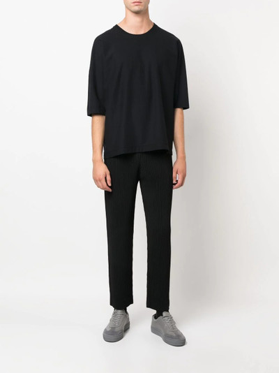 ISSEY MIYAKE round-neck T-shirt outlook