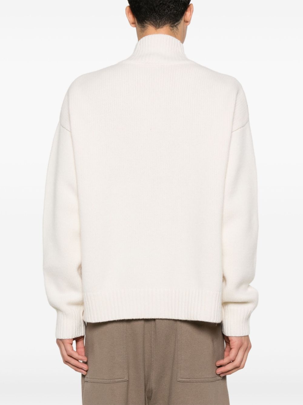 high-neck sweater - 4