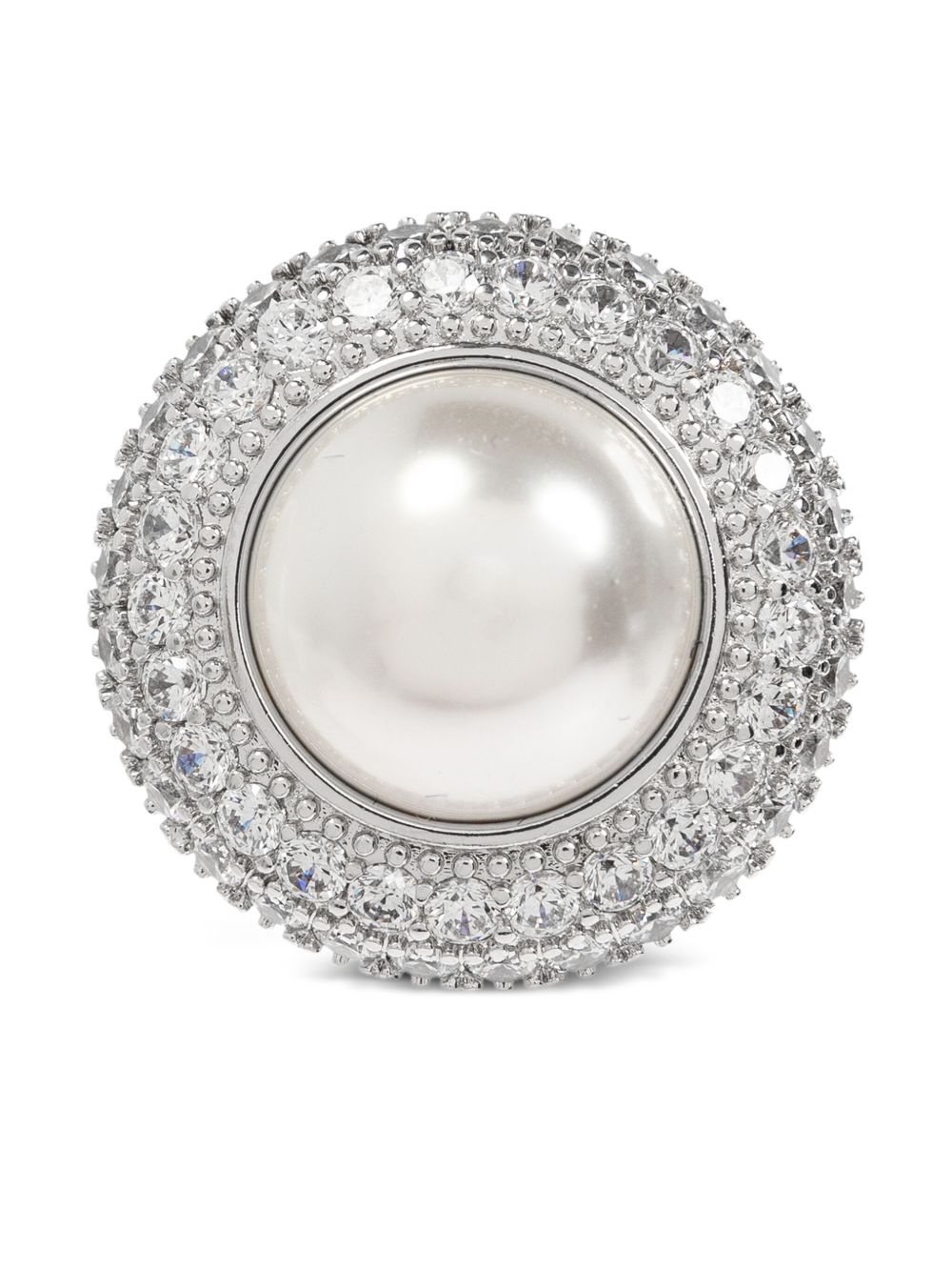 crystal-embellished stud earrings - 3
