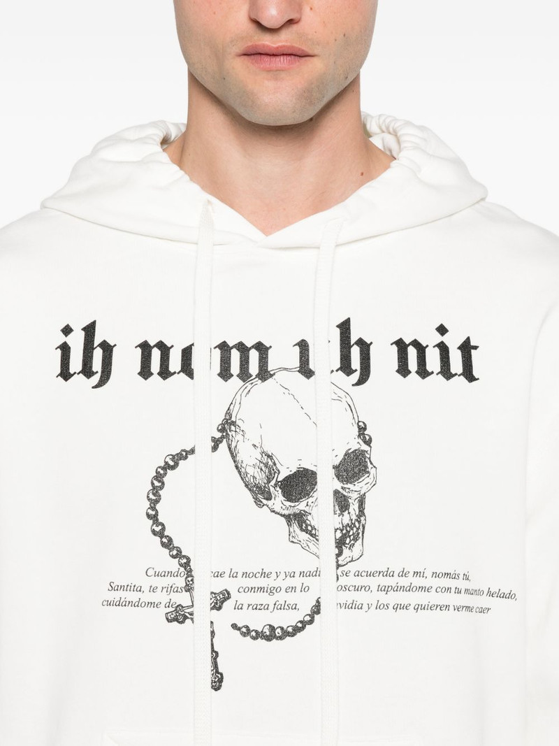 skull-print hoodie 5