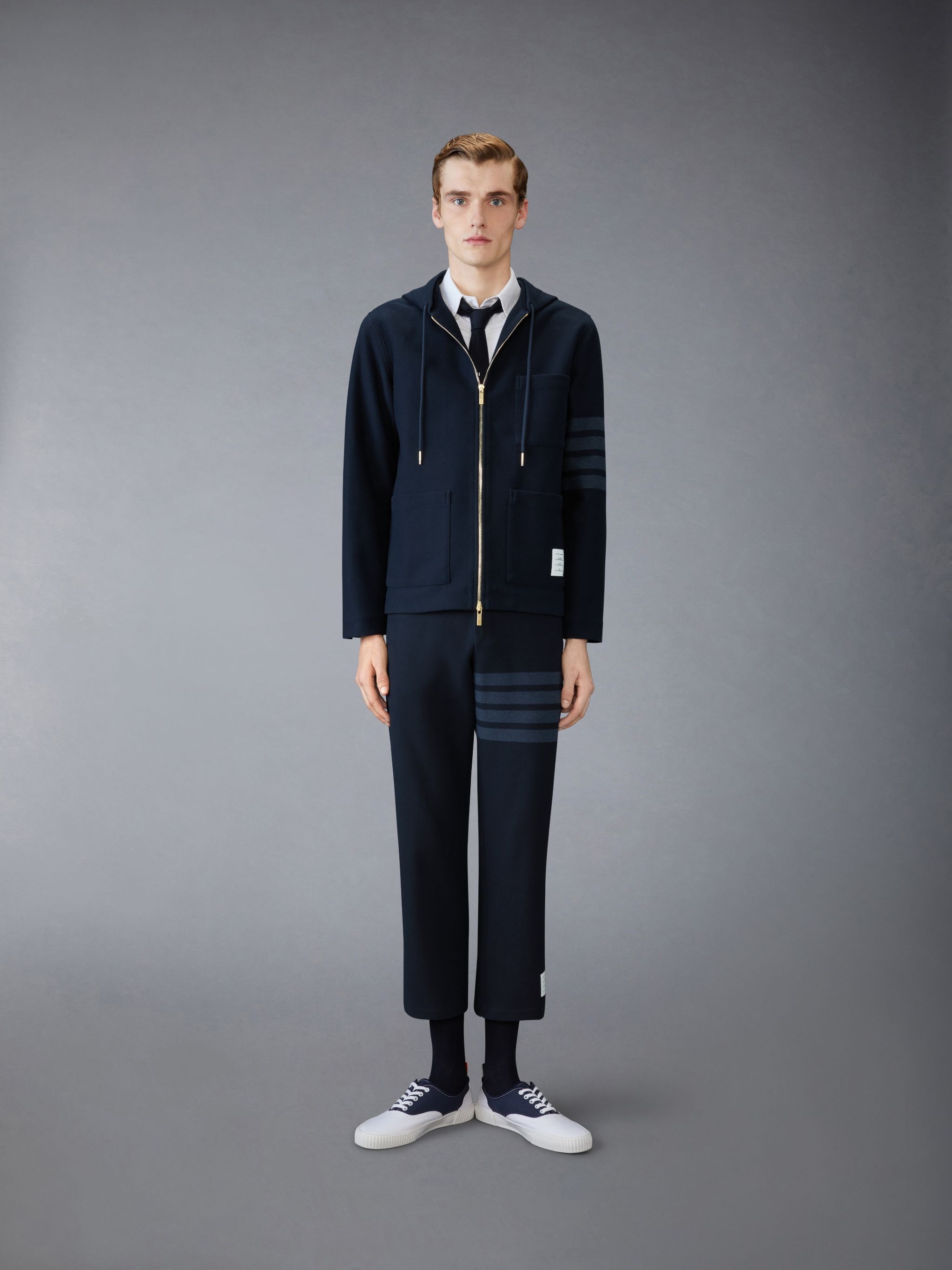 Double Face Tech 4-Bar Jacket - 4