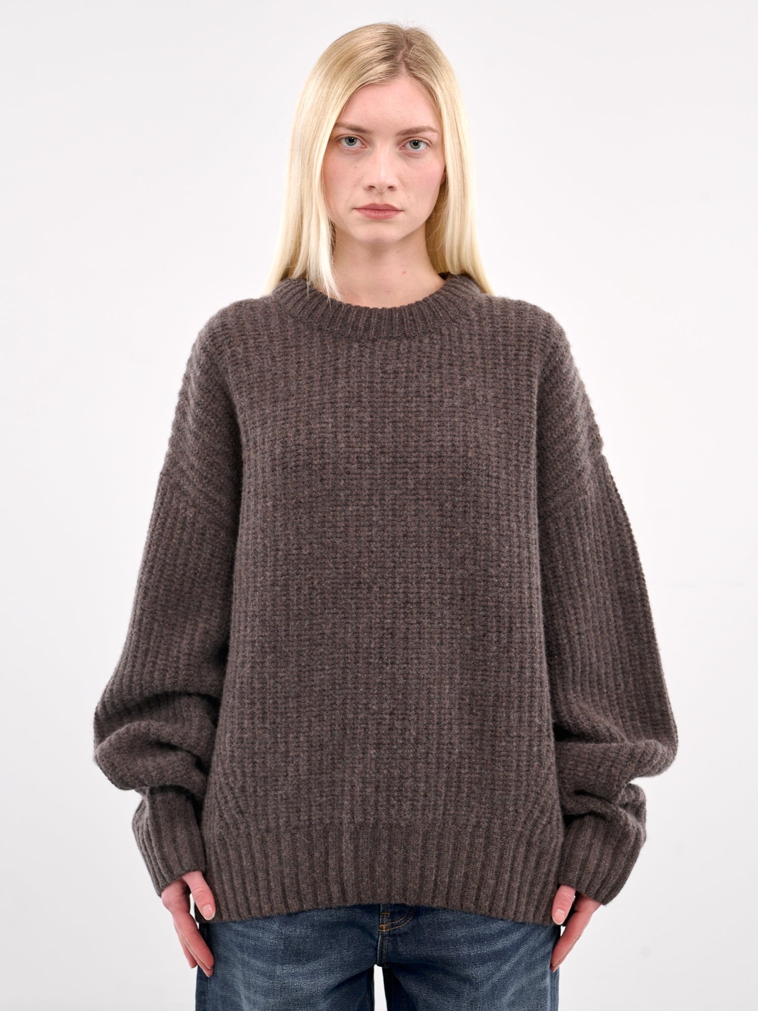Knit Crewneck Sweater - 1