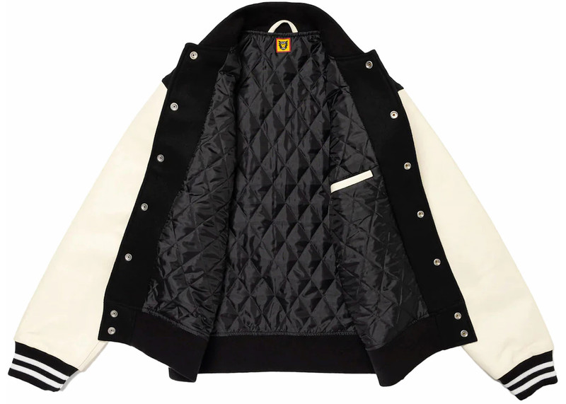 Human Made Human Made x KAWS Varsity I Jacket Black outlook