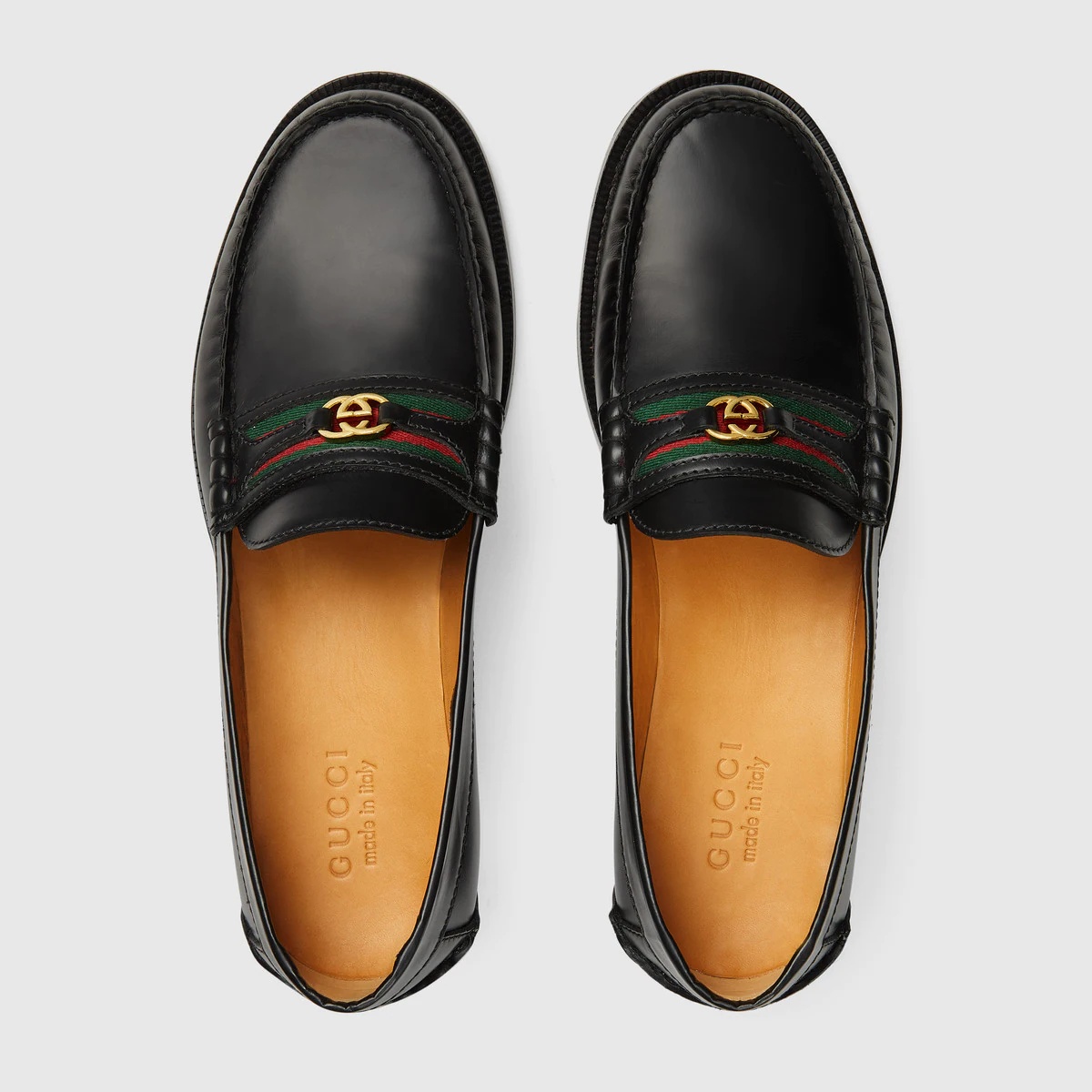 Men's loafer with Interlocking G - 3