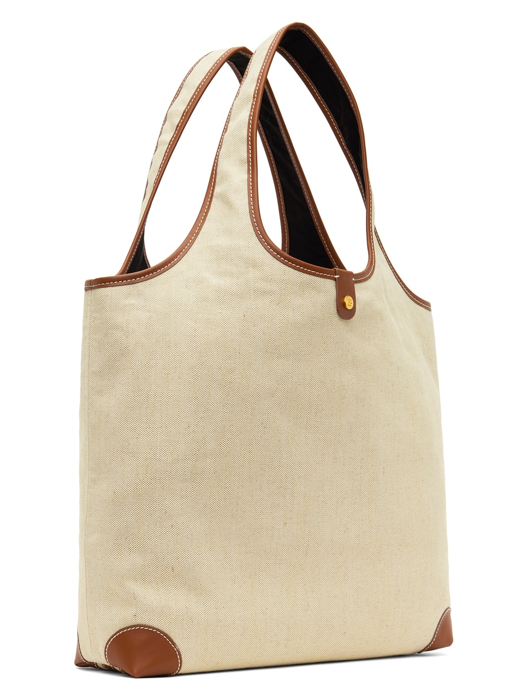 Beige B-Army Grocery Tote - 3