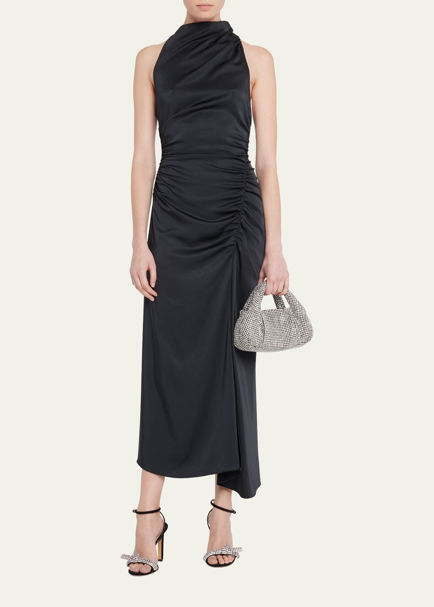 The Moda Mini Shine Crystal Top-Handle Bag - 5