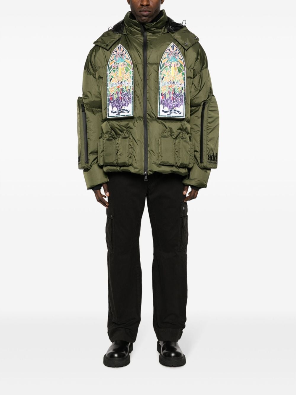 x Add Skiwear detachable-hood coat - 2