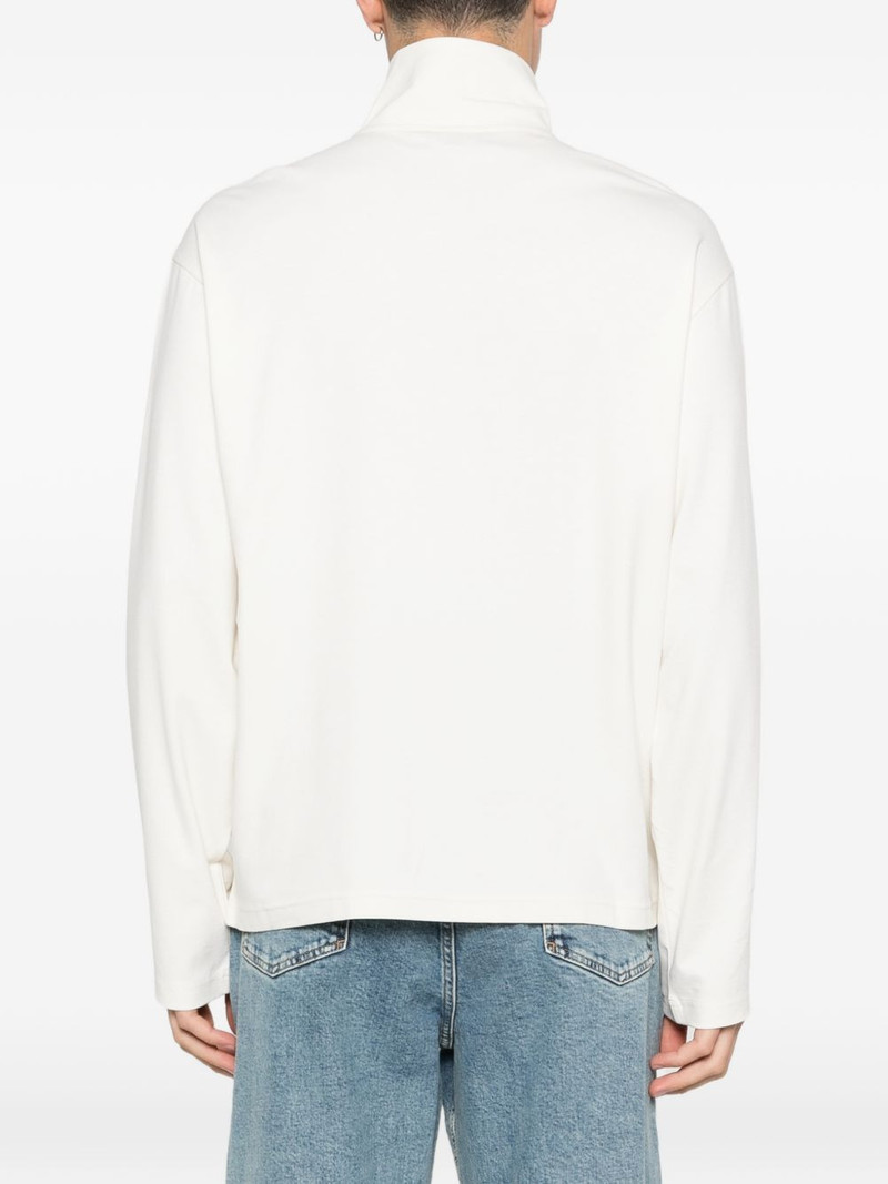 zip-collar sweater 4