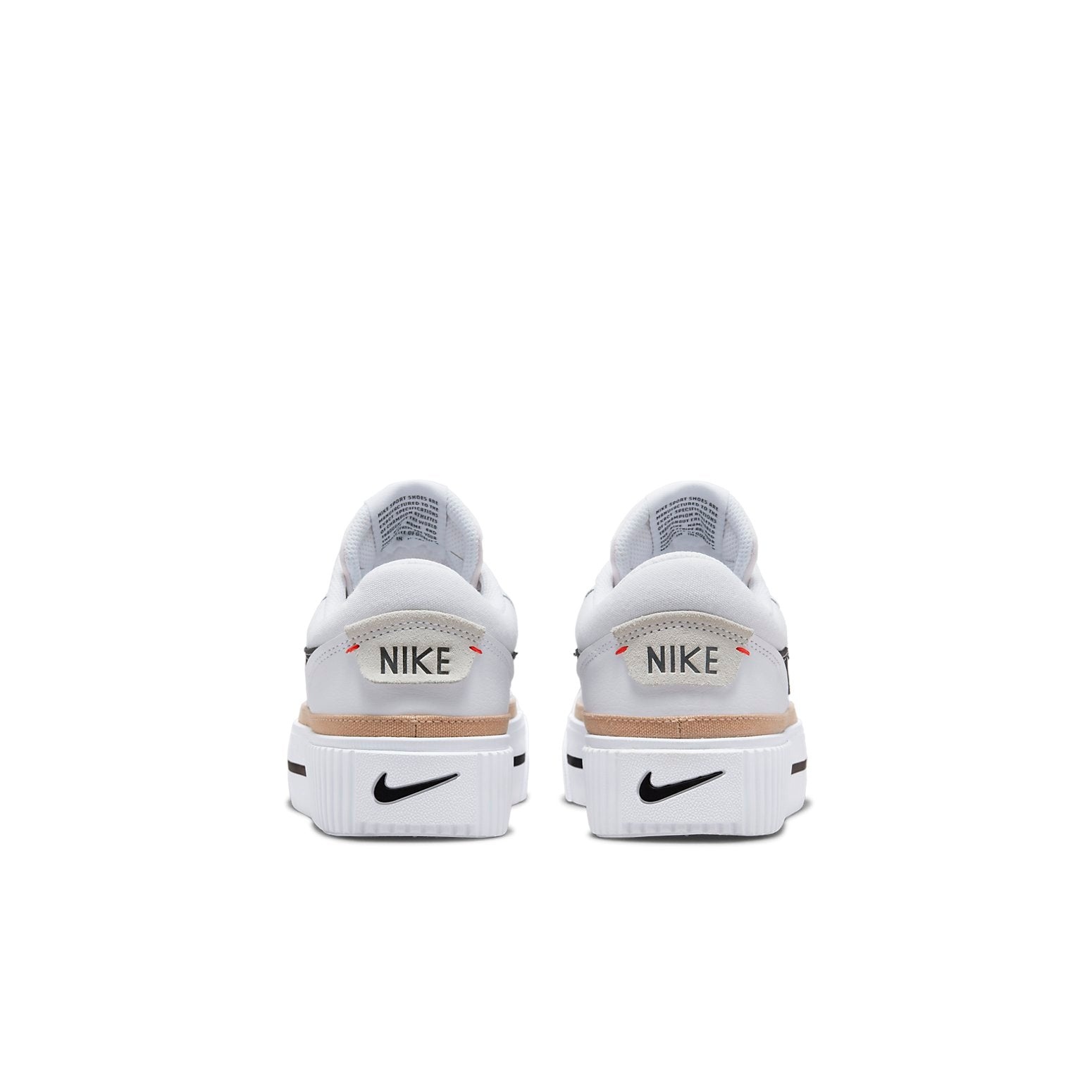 (WMNS) Nike Court Legacy Lift 'White Hemp' DM7590-100 - 5