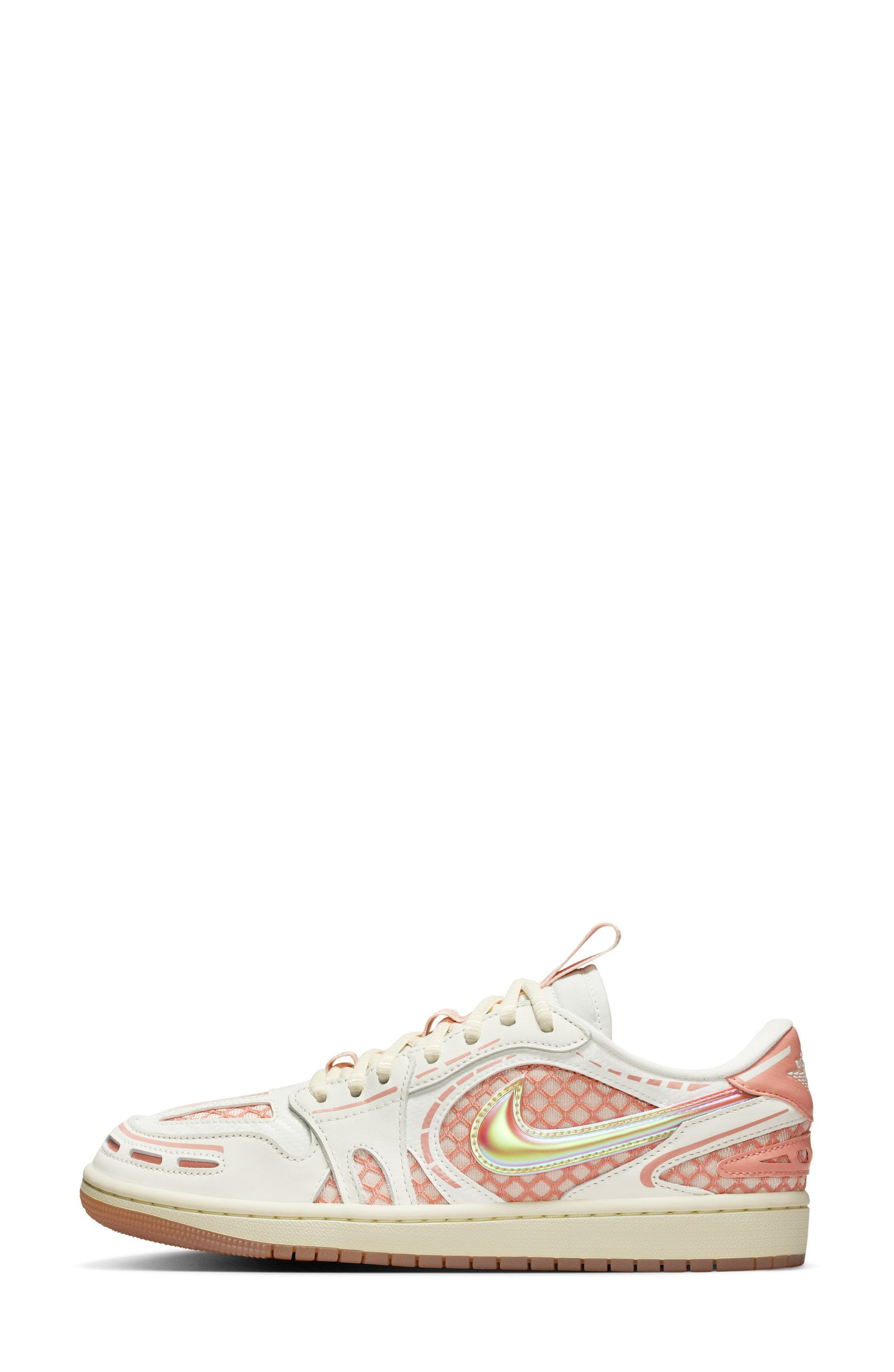 Air Jordan 1 Low Method of Make Sneaker in Sail/Coral/Light Madder Root at Nordstrom - 3