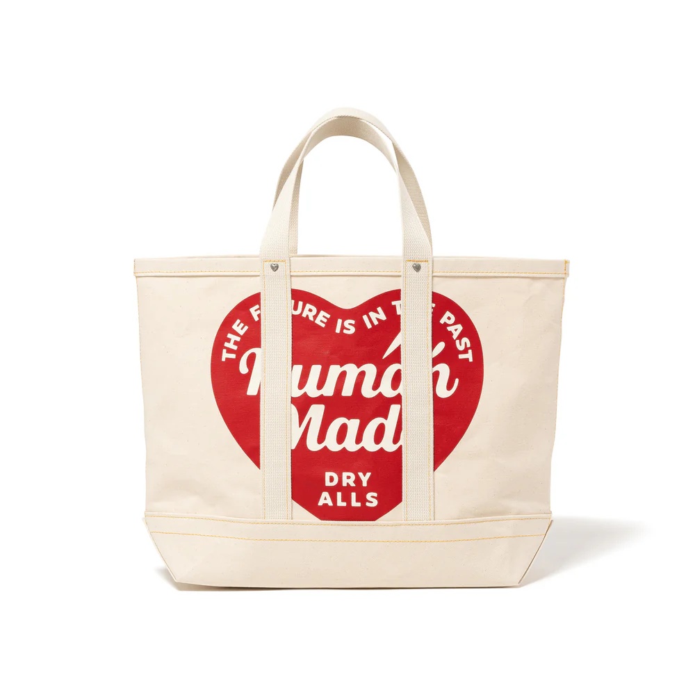 バッグ humanmade CANVAS TOTE LARGE Human Made Heavy Canvas Tote Bag Large Navy | SOMEWHERE®