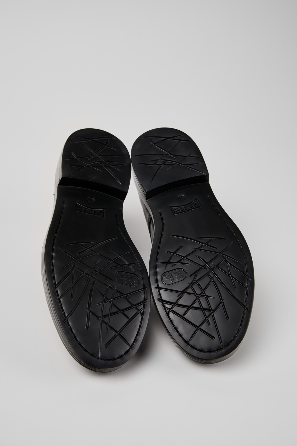 Black Leather Shoes for Men. - 5