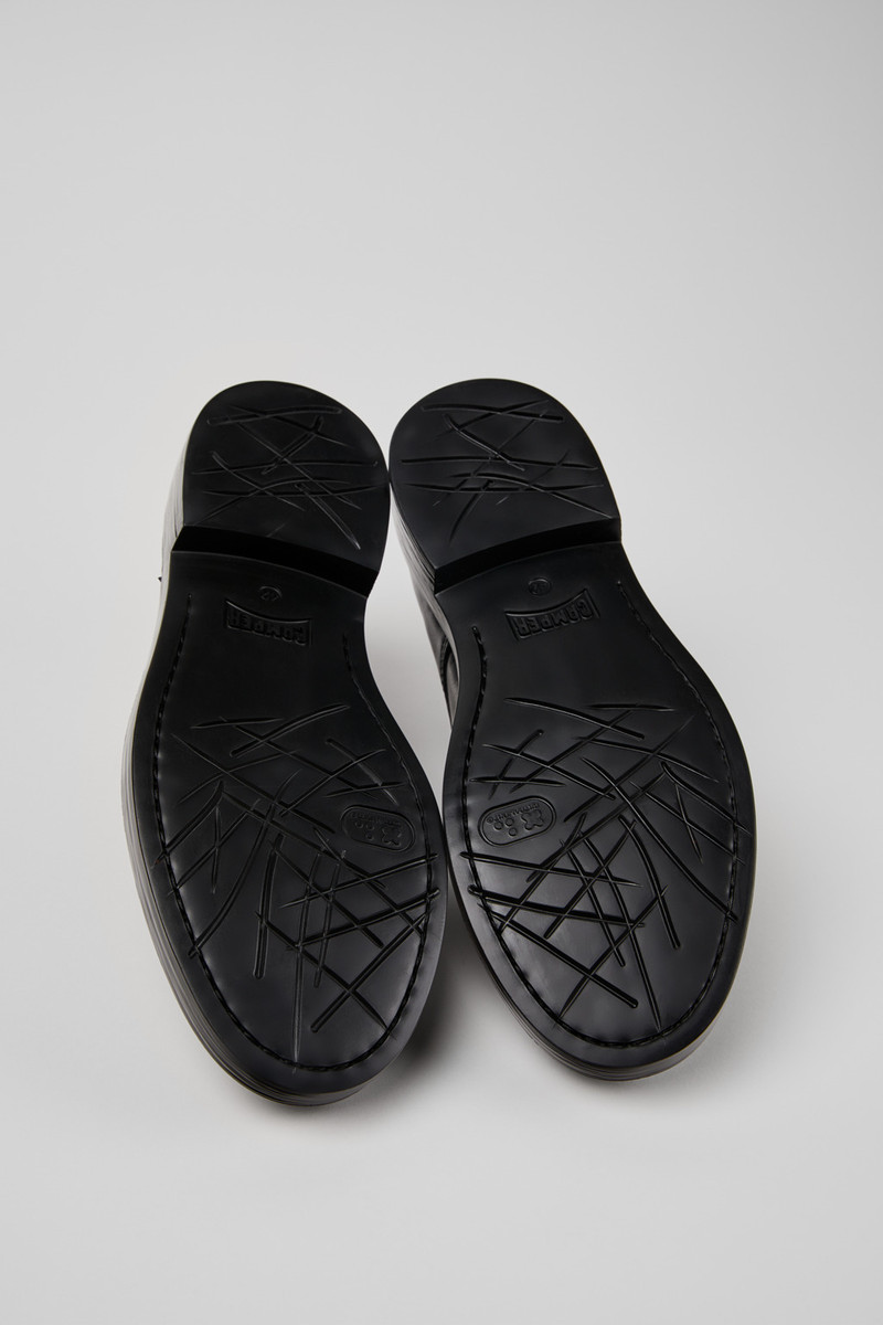 Black Leather Shoes for Men. 5