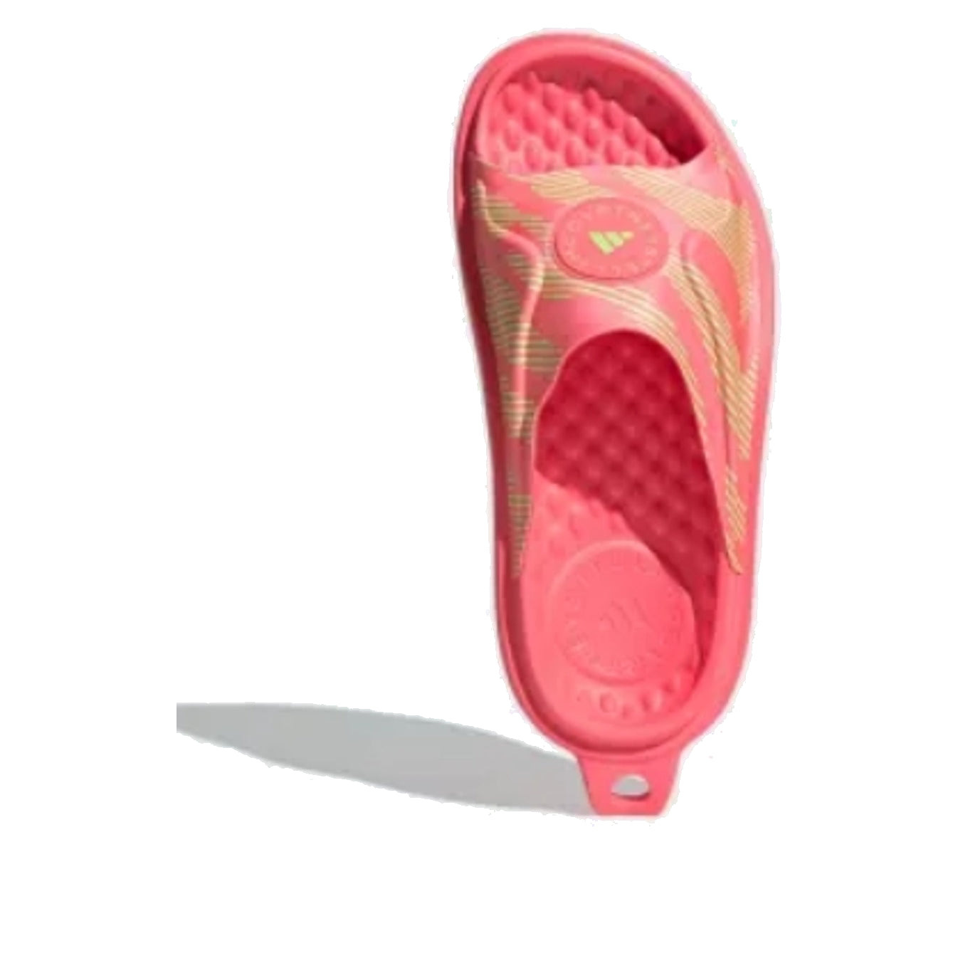 (WMNS) adidas By Stella McCartney Slides 'Red Yellow' IF6065 - 4