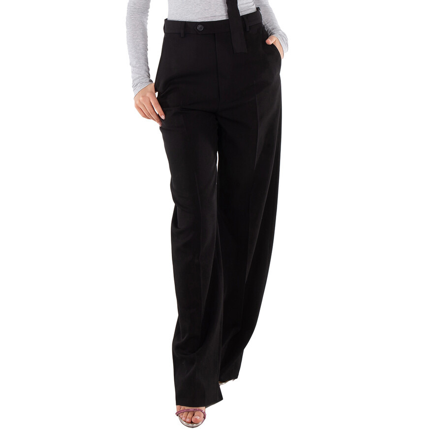Balenciaga Ladies Baggy Tailored Trousers - 2