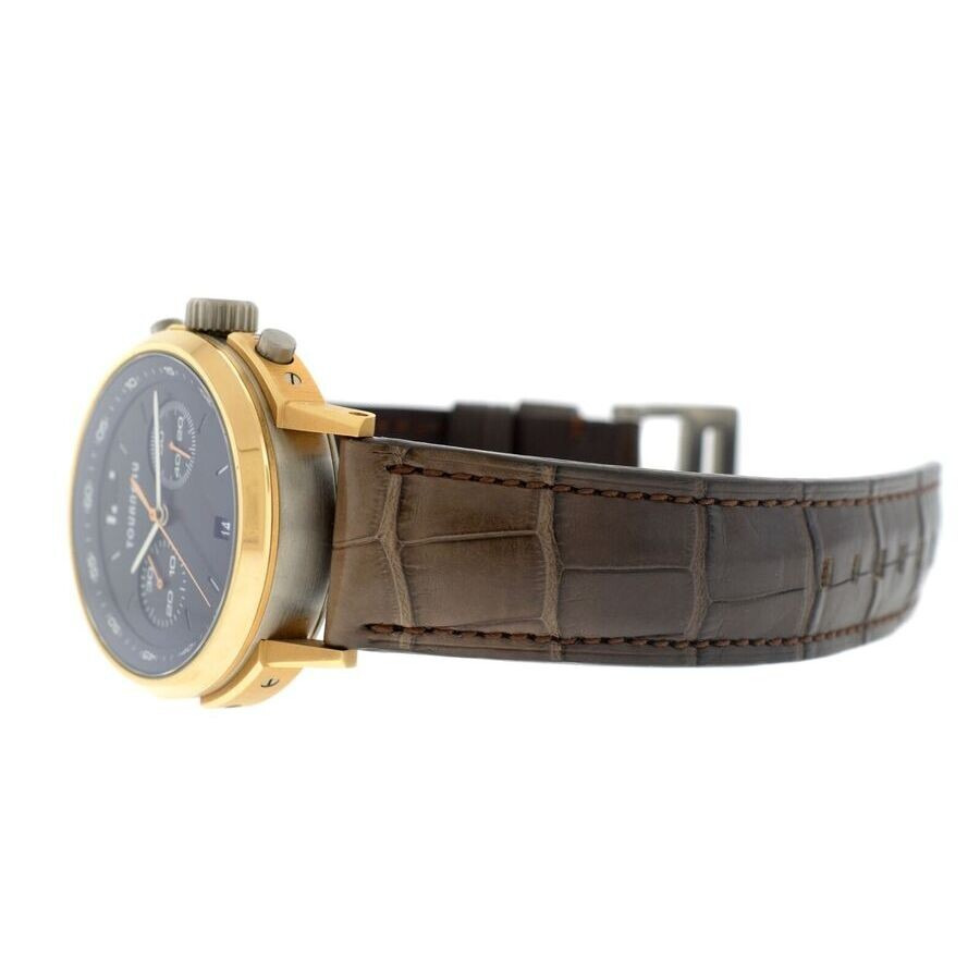 Tourneau - Pre-owned Tourneau Tny Chrono Chronograph Automatic Black Dial Men's Watch TNY400305005 - 6