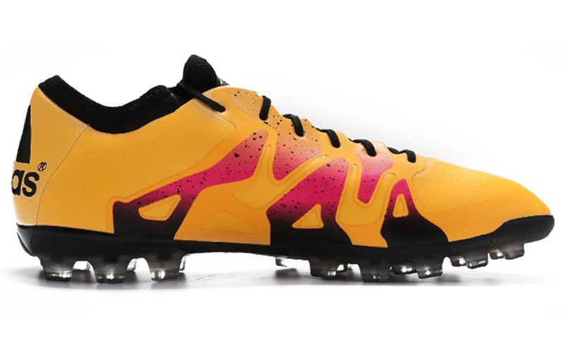adidas adidas X 15.1 AG 'Solar Gold Black Shock Pink' S74708 outlook