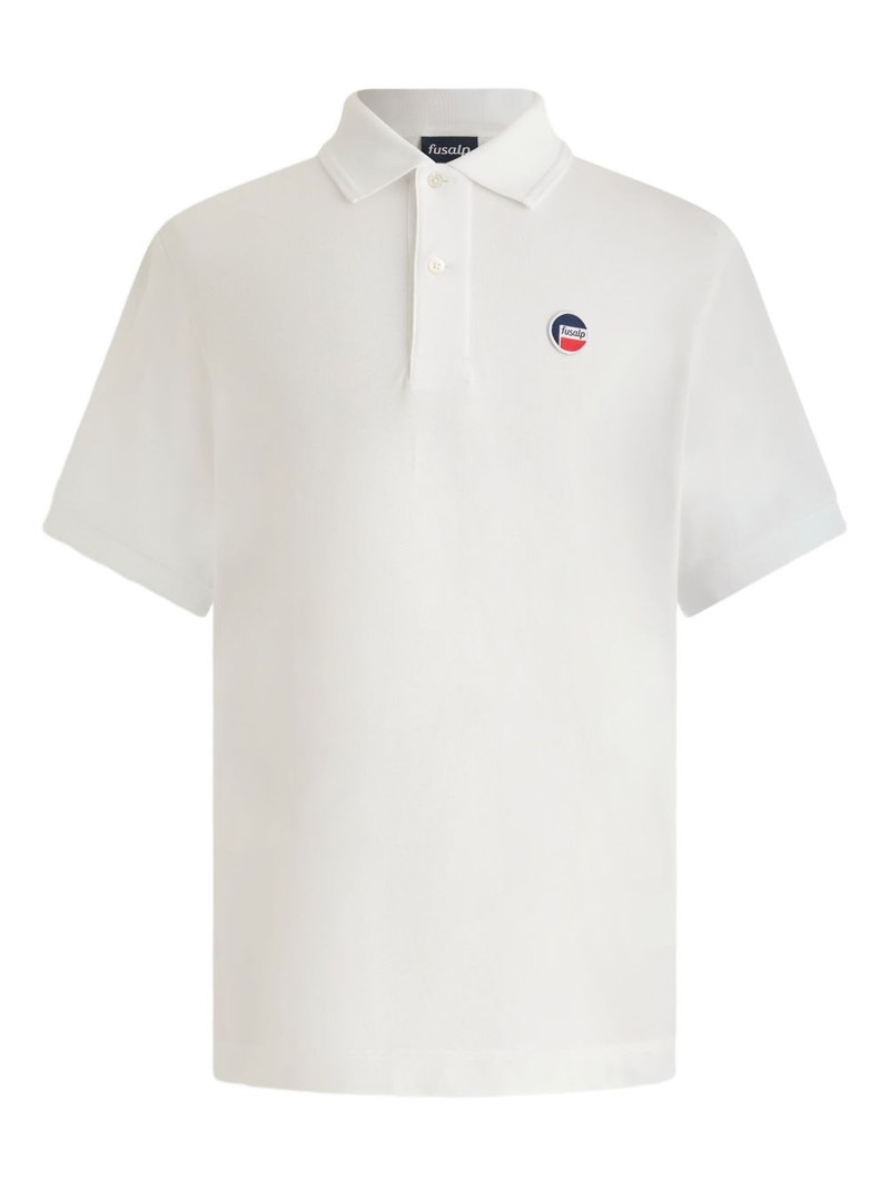 pique cotton polo shirt 1