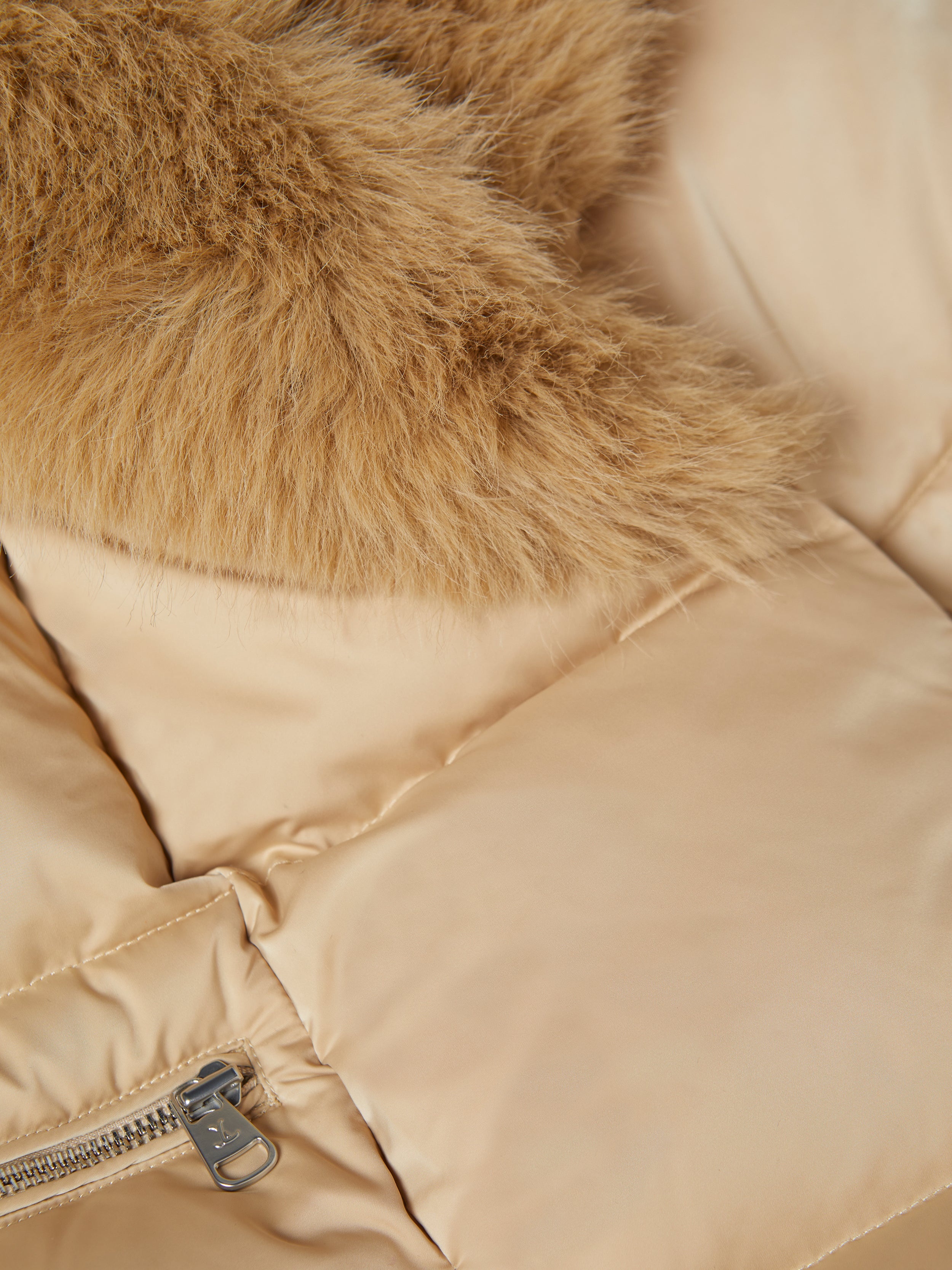 Vail Faux Fur Down Coat - 6