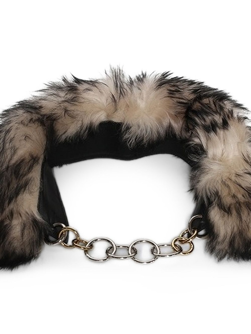 Jil Sander Cremino shearling collar outlook
