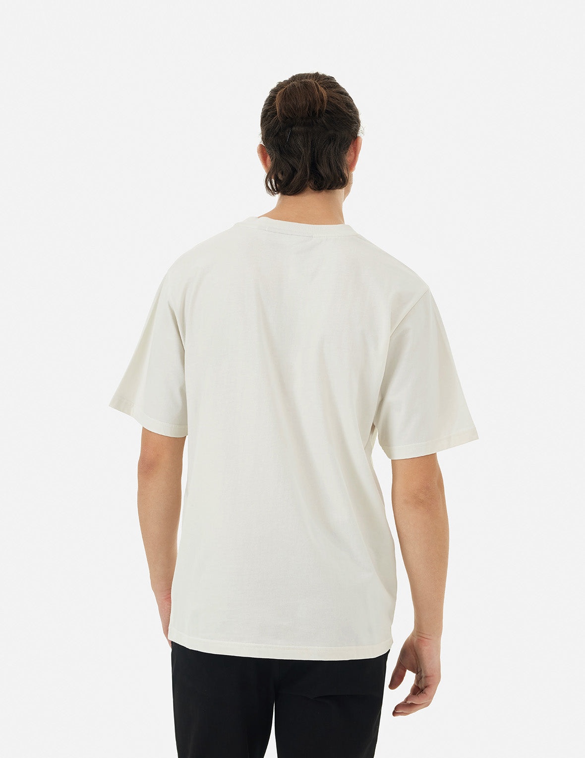 Logo and Tape Print Regular Fit T-shirt - 6