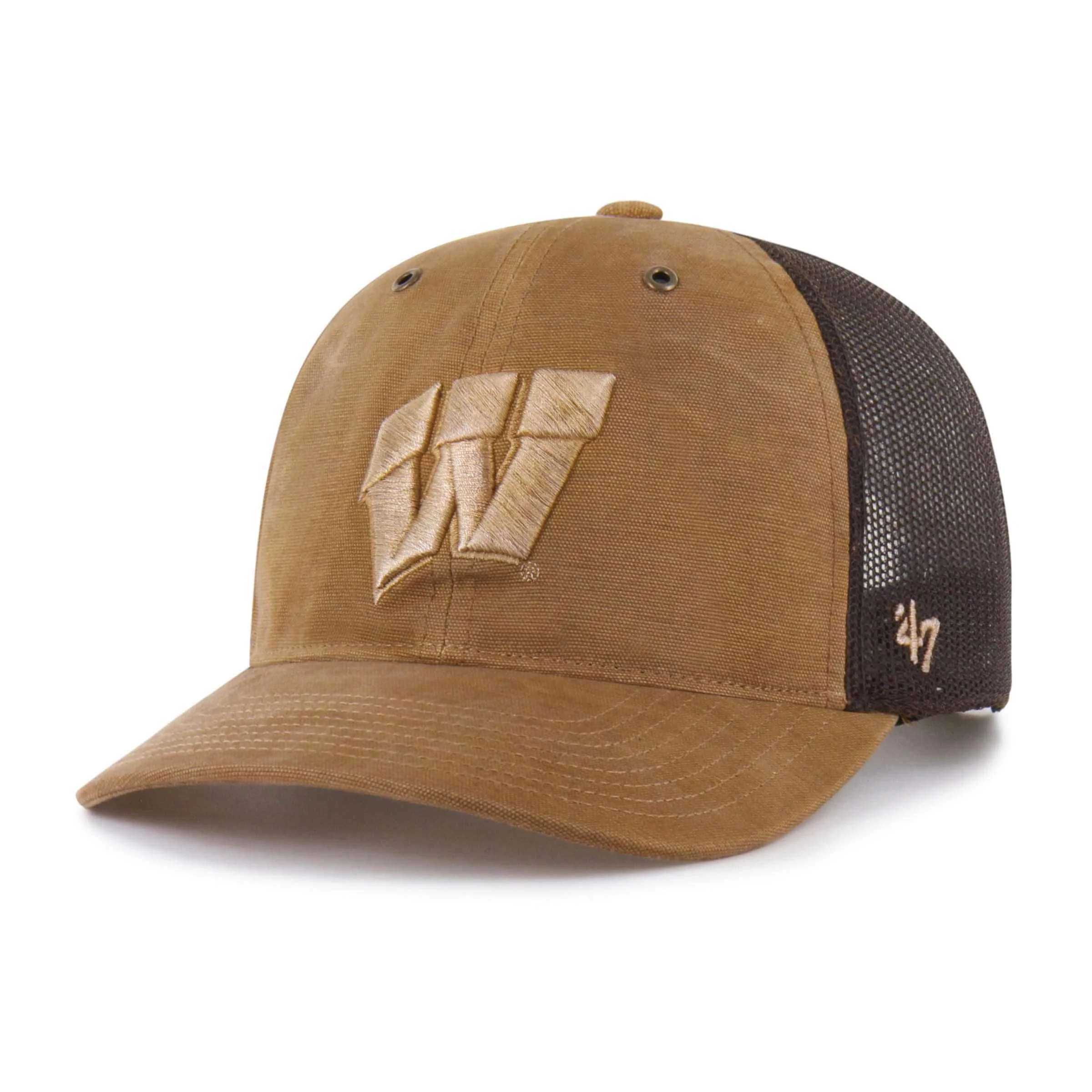 Wisconsin Badgers '47 Dyed Trucker Relaxed Fit - 1