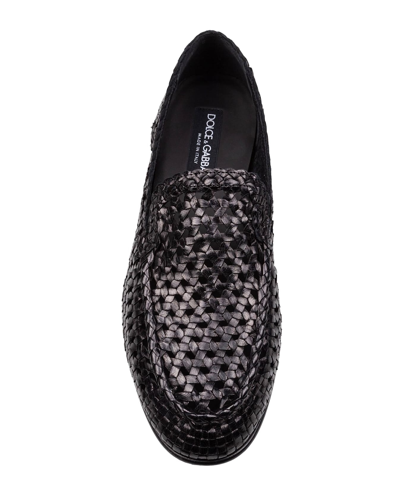 Slipper In Polished Goatskin Color Black - 3