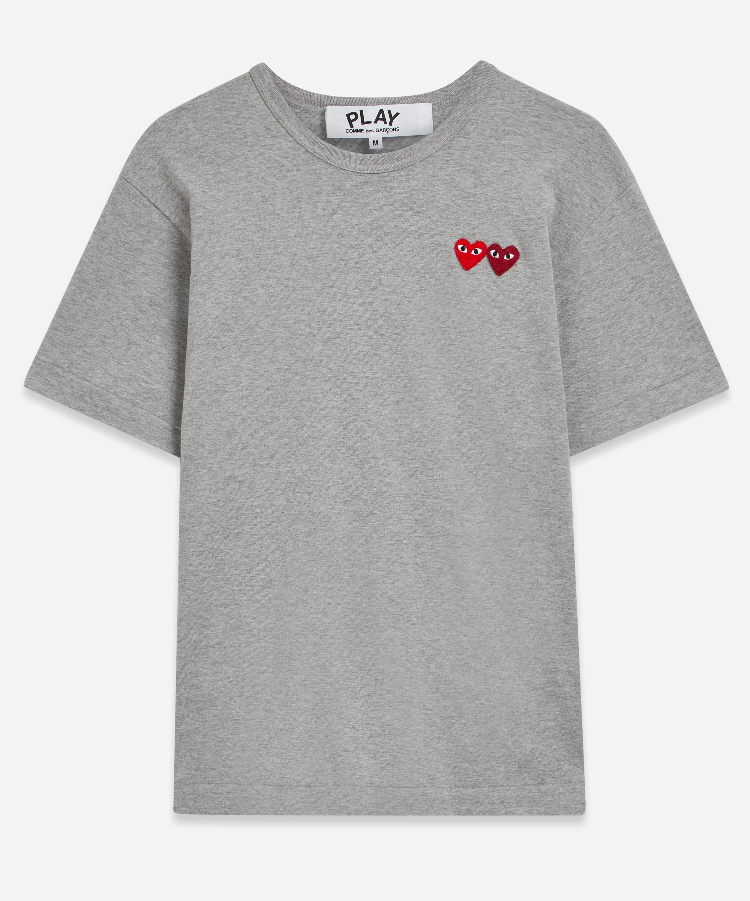 Double Heart Badge T-Shirt - 1