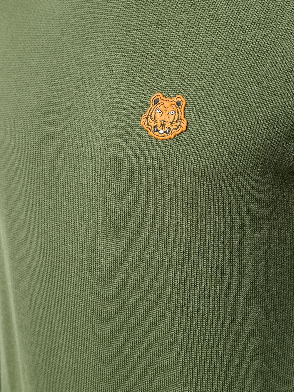 Tiger Crest roll-neck jumper - 5