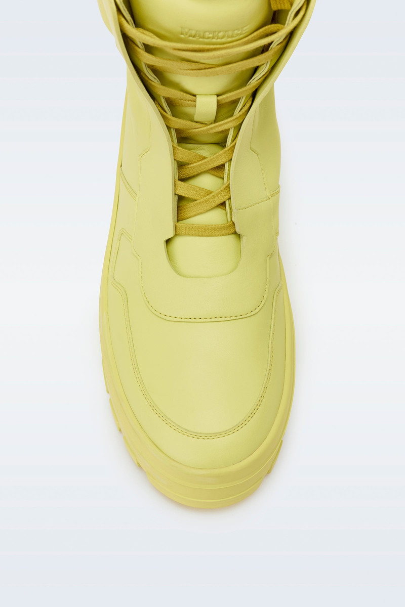 EKON-M Leather mid-calf lace-up boots 6