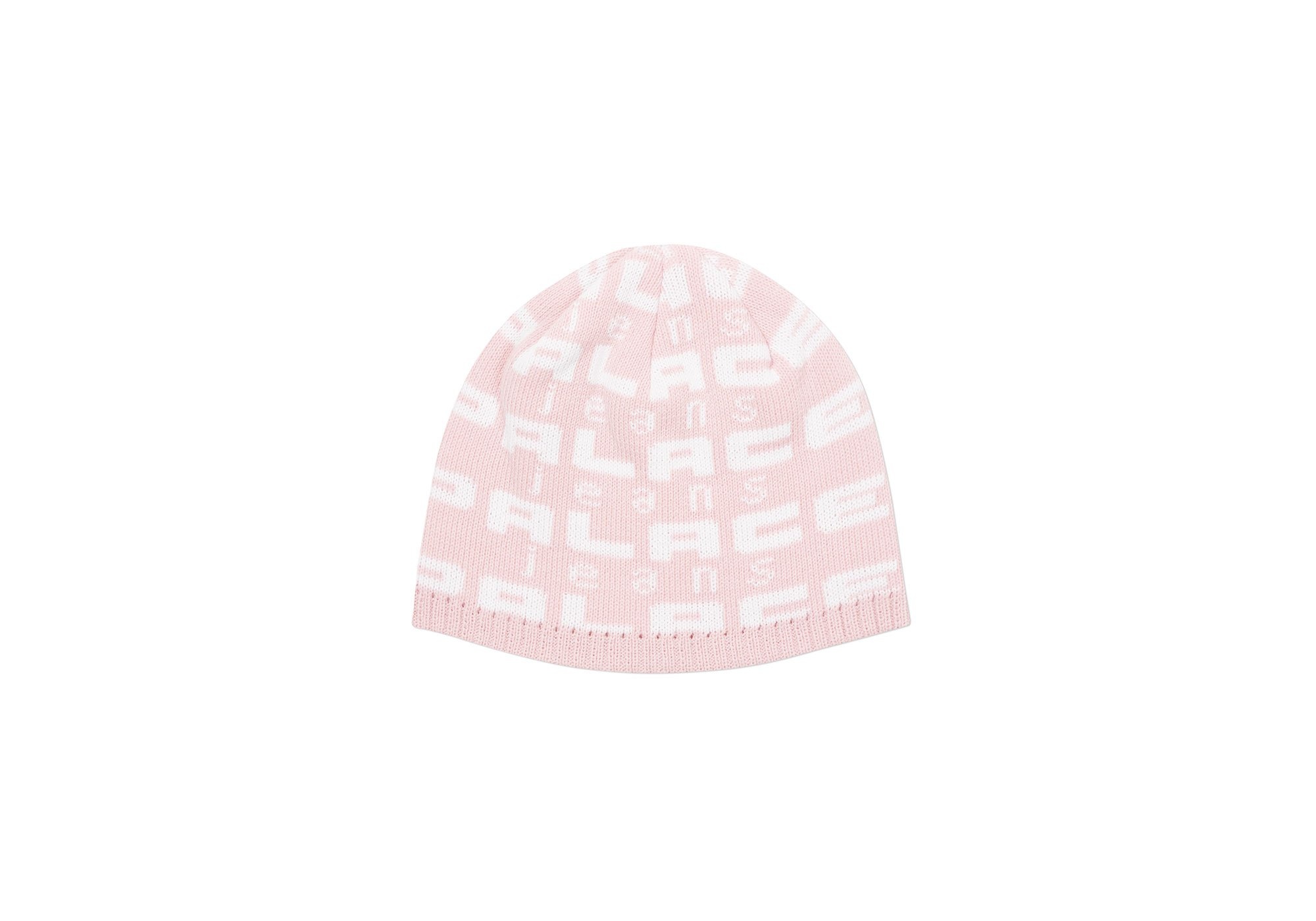 PALACE JEANS BEANIE PINK - 1