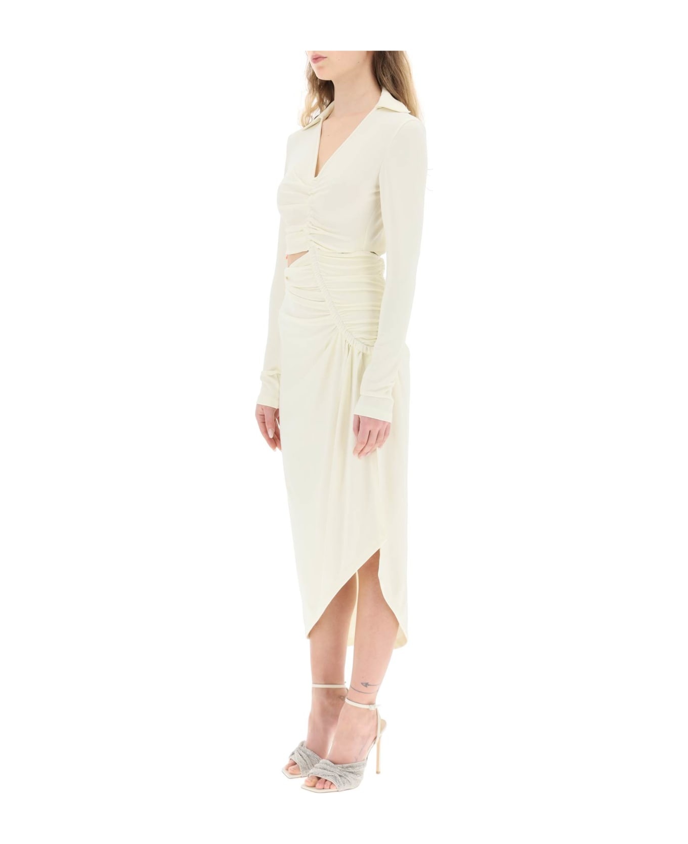 Midi Viscose Dress - 4