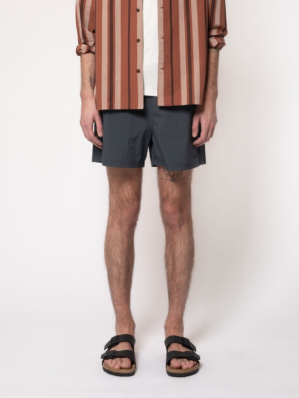 Swim Trunks Solid Navy - 2