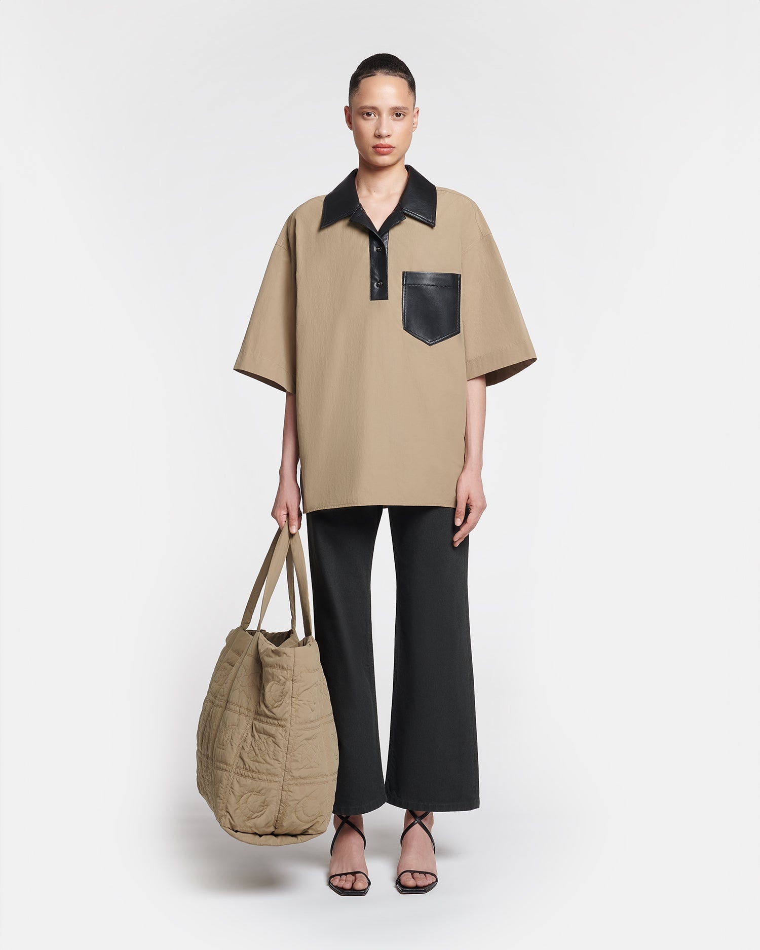 Tech Poplin Polo Shirt - 4