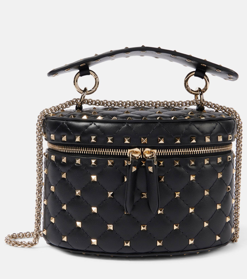 Rockstud Spike Small leather vanity bag - 1