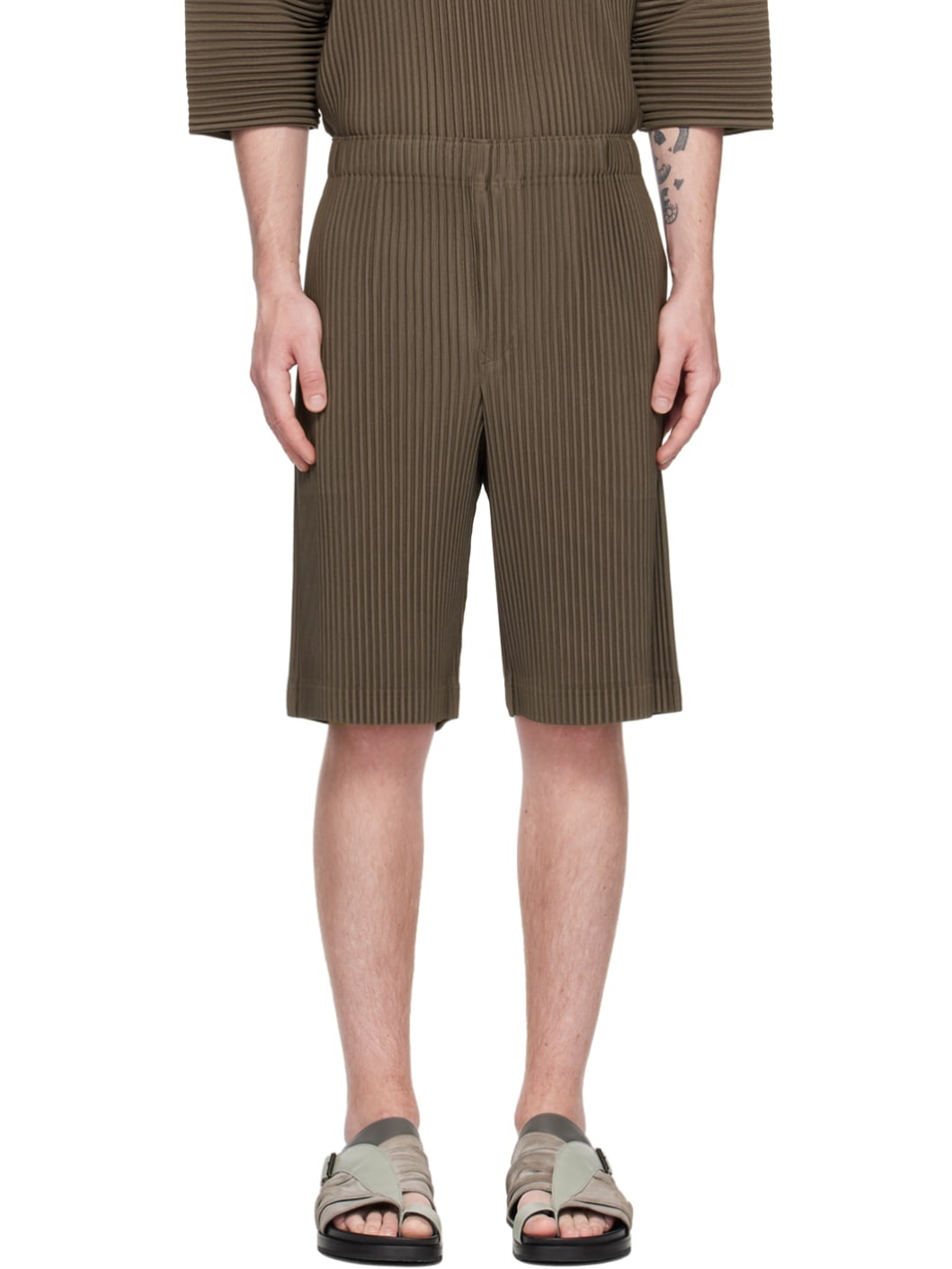 Brown Monthly Color May Shorts - 1