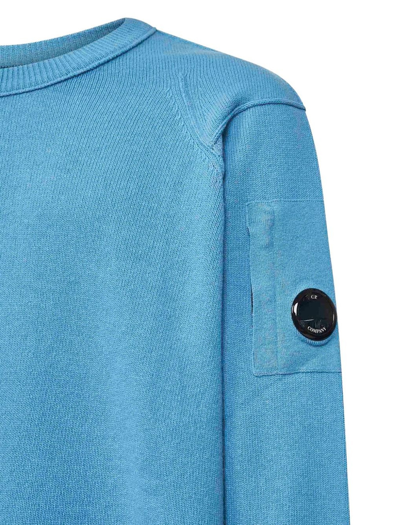lens-pocket crew-neck sweater 3